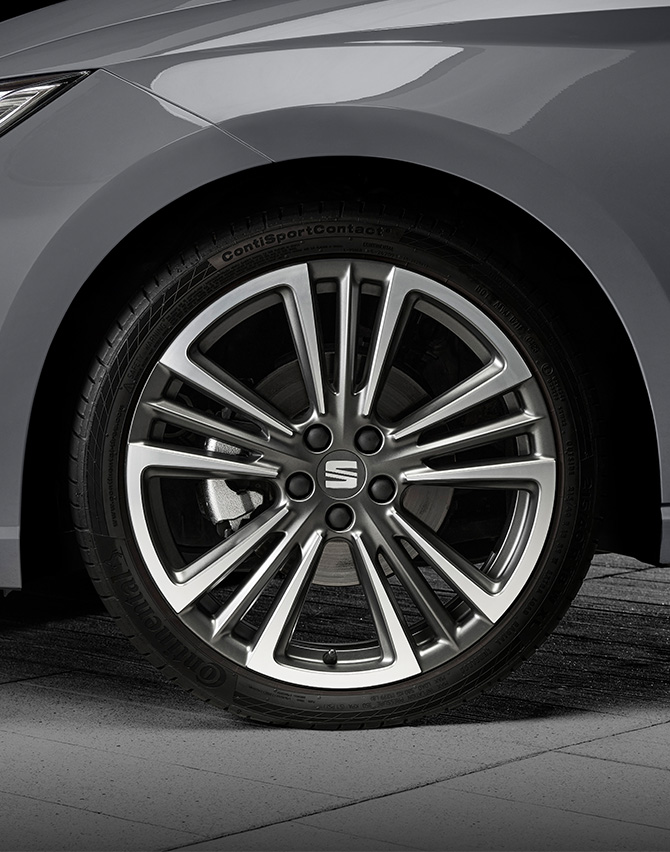 SEAT Ibiza Anniversary Limited Edition 2024 Cosmo Grey 18 Inch Alloy Wheel