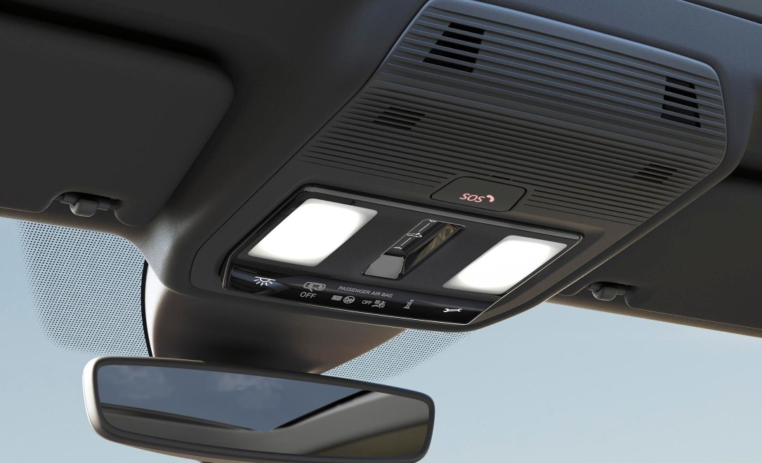 SEAT Leon Sportstourer sensors near rear view mirror