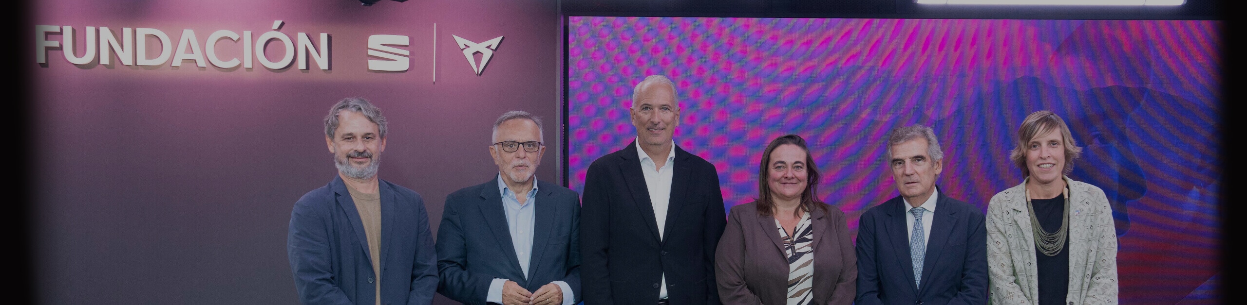 SEAT CUPRA Foundation representatives at the 2025 launch at CASA SEAT, Barcelona