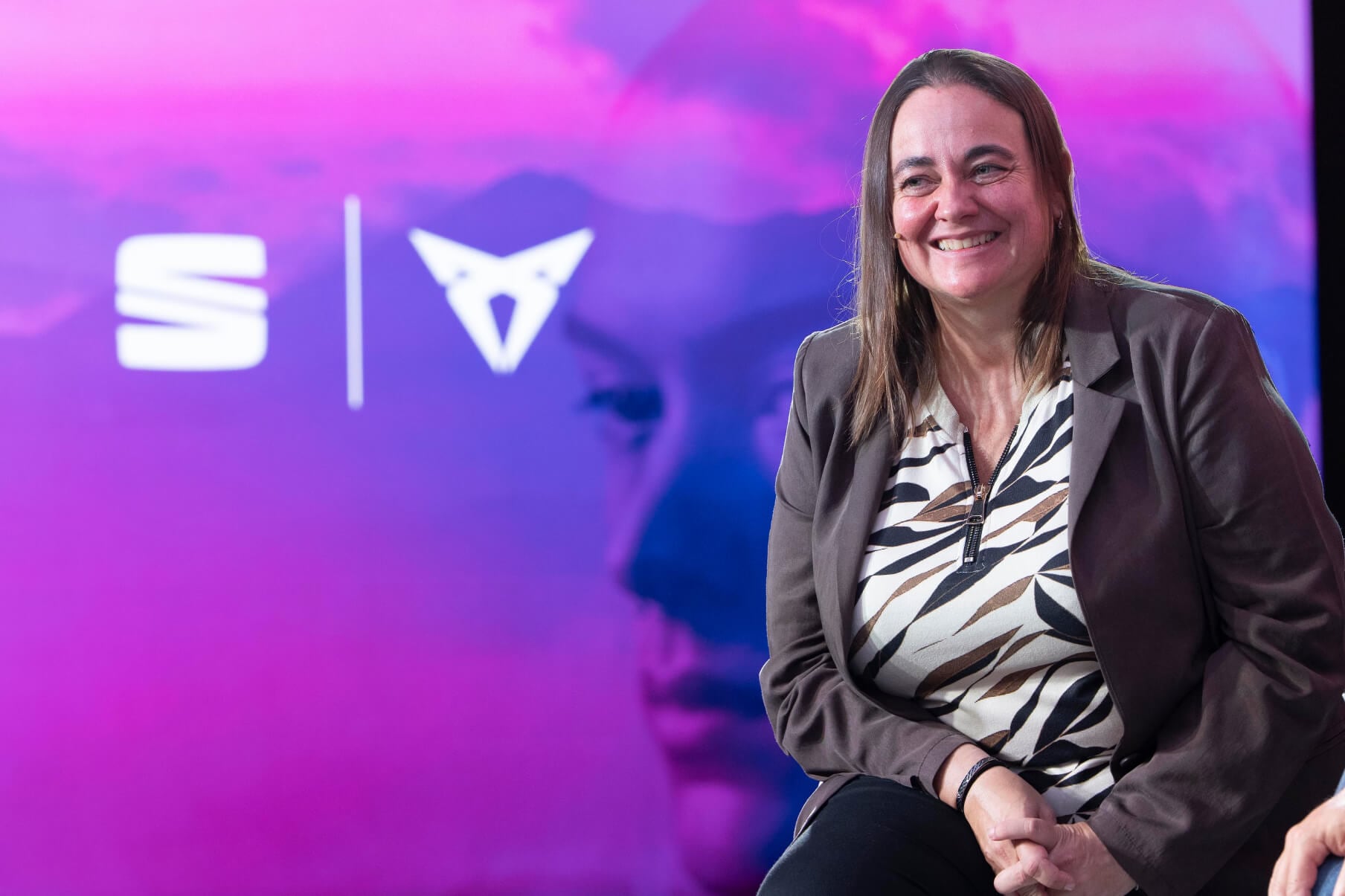 Dr. Patricia Such, Director of the SEAT CUPRA Foundation at the 2025 launch at CASA SEAT