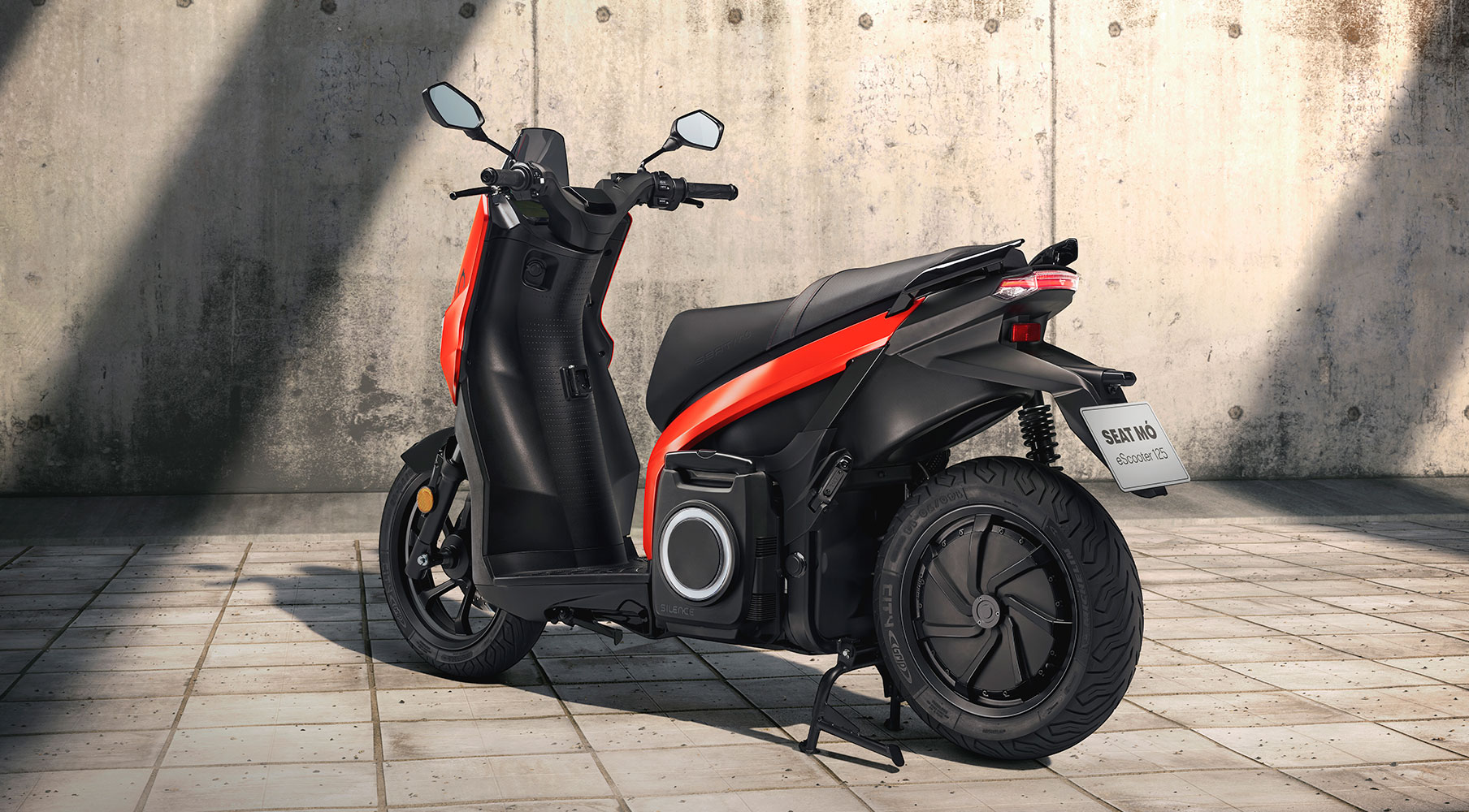 The SEAT MÓ electric motorcycle