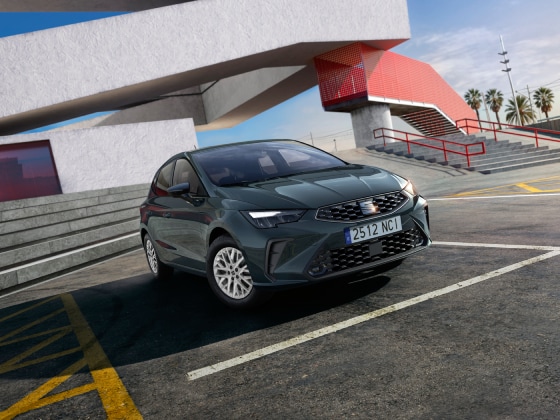 a dark green Ibiza SE Technology