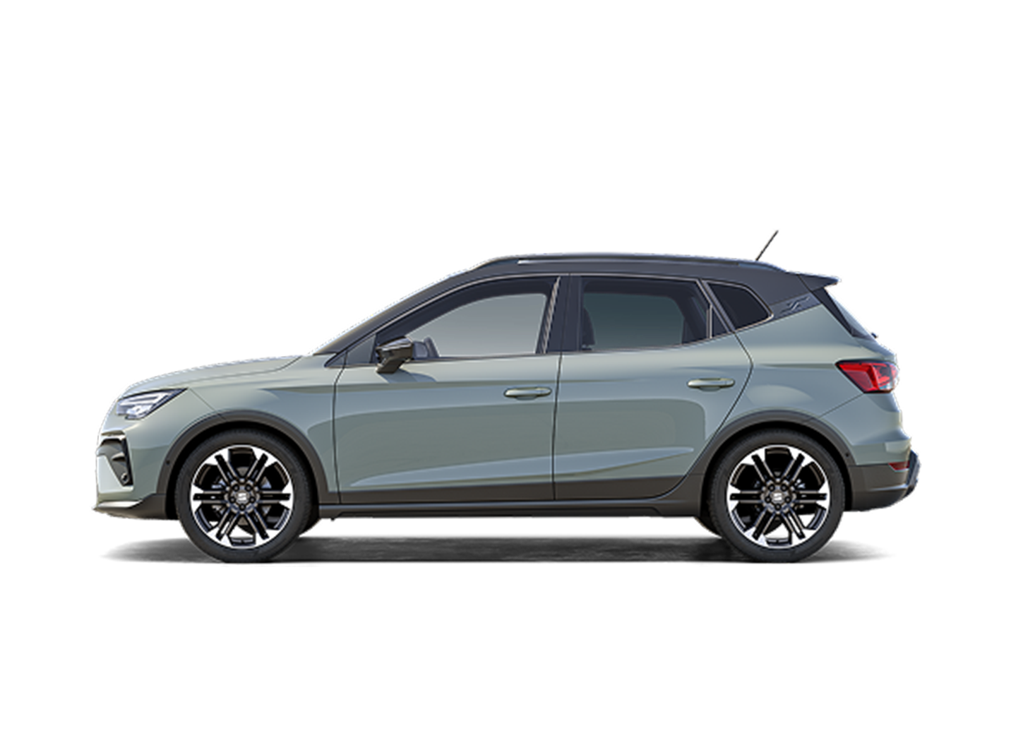 Side view of a new SEAT Arona in blue