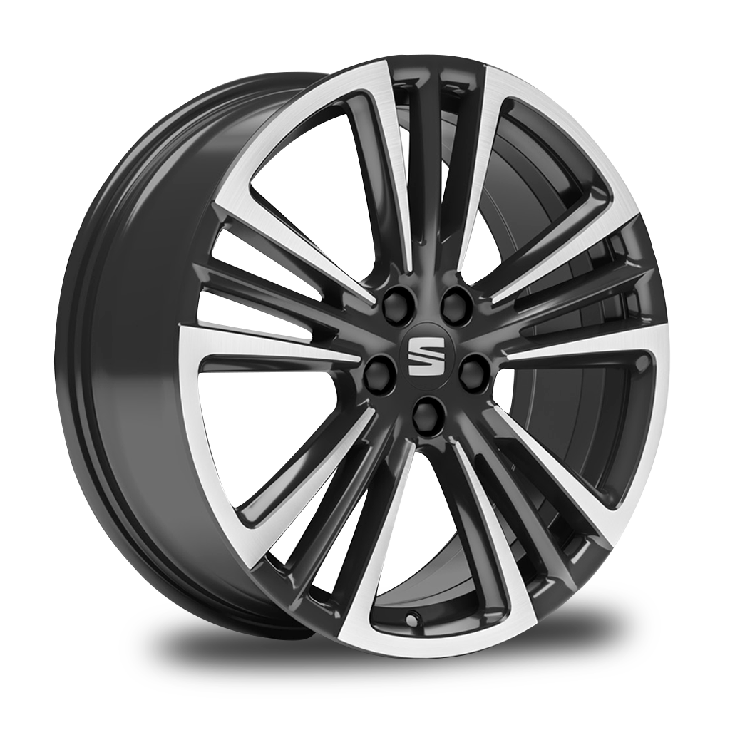 18” alloy wheels in Nuclear Grey