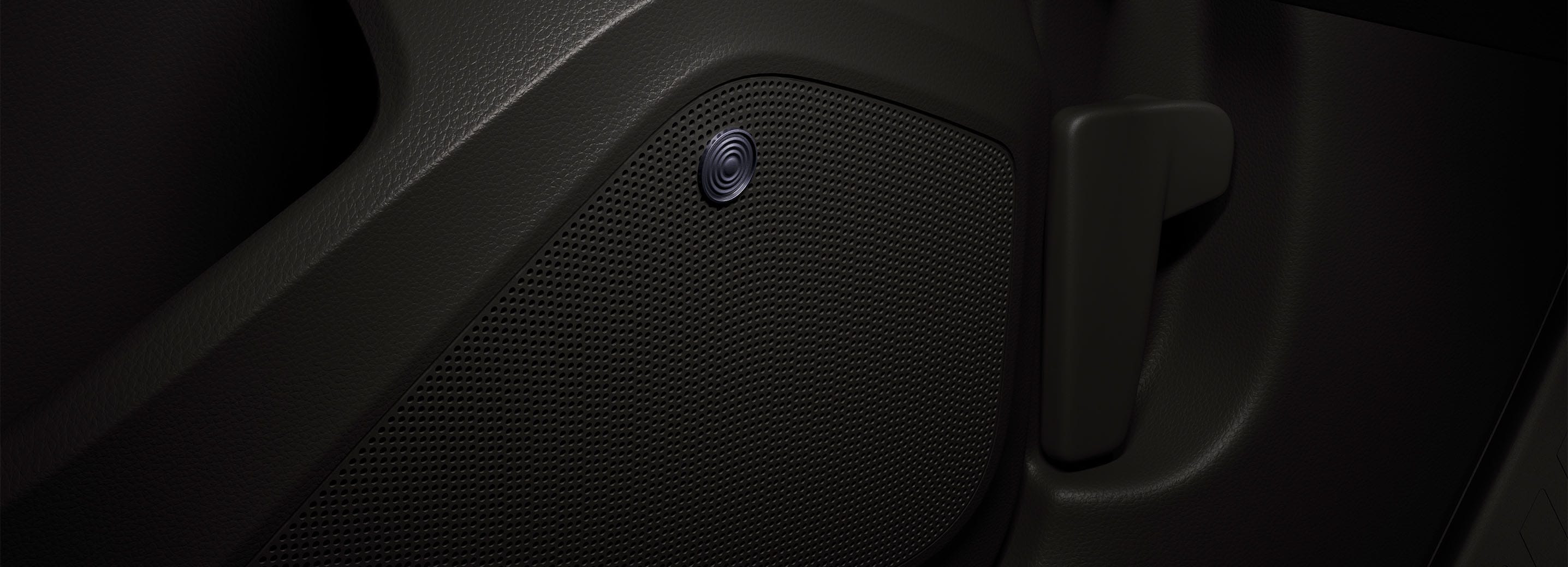 Close-up of a speaker