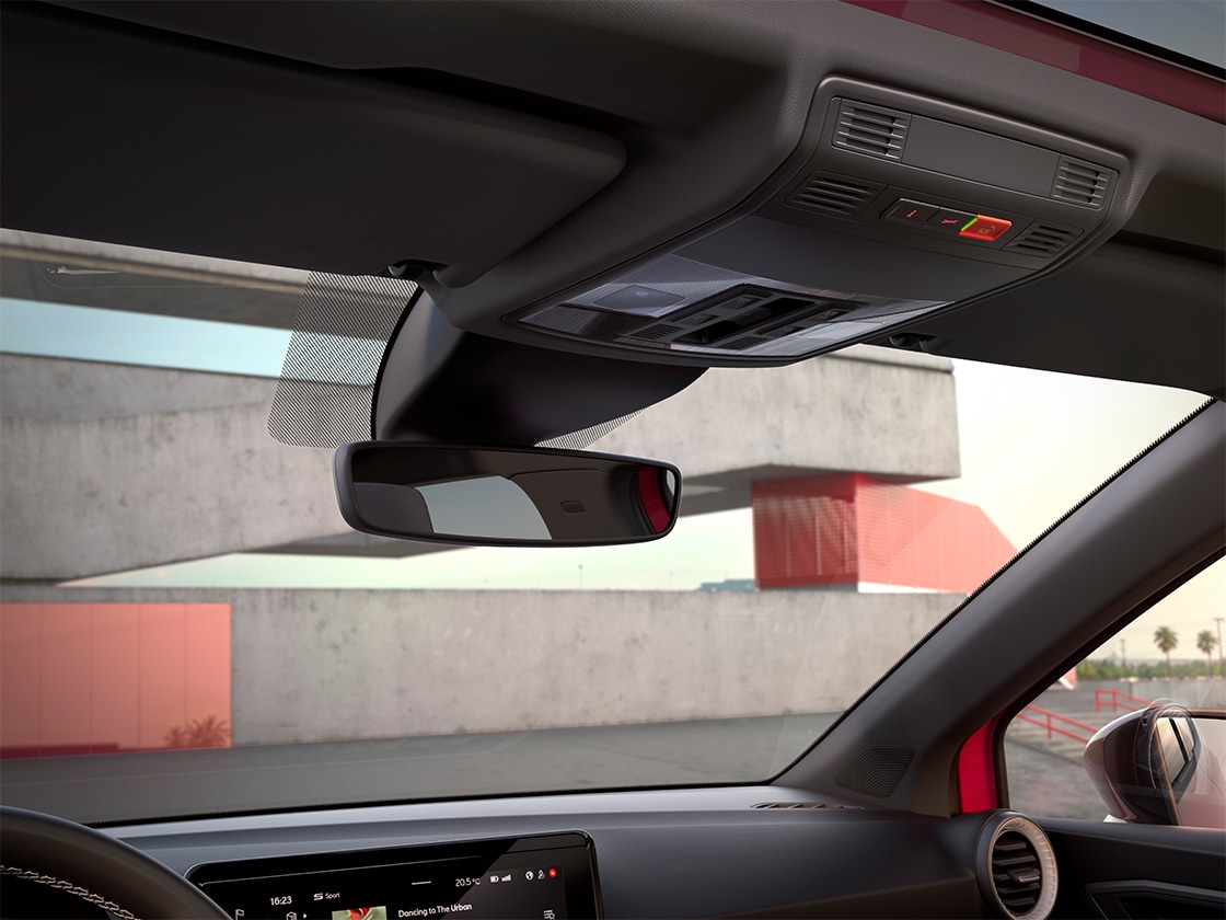Seat ibiza interior rear-view mirror 