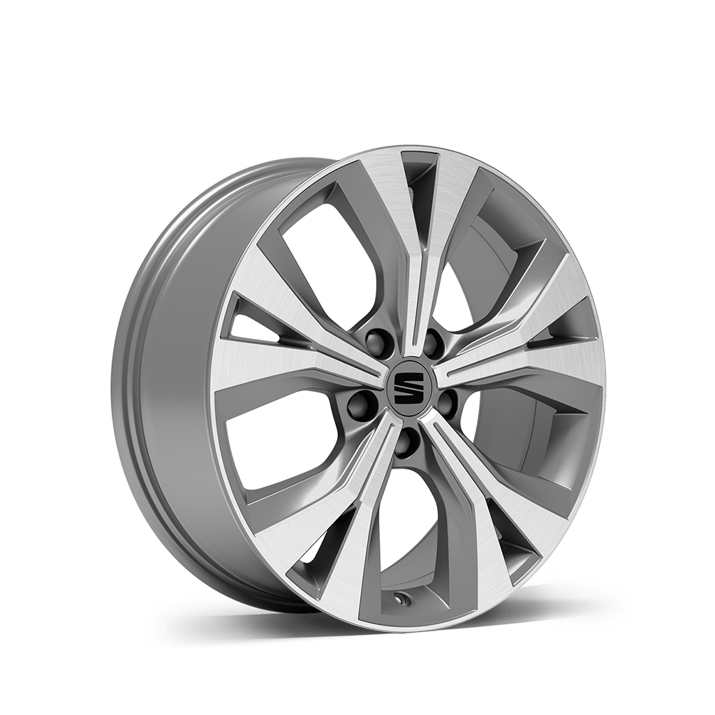 18" 'Performance' machined alloy wheels  in Nuclear Grey